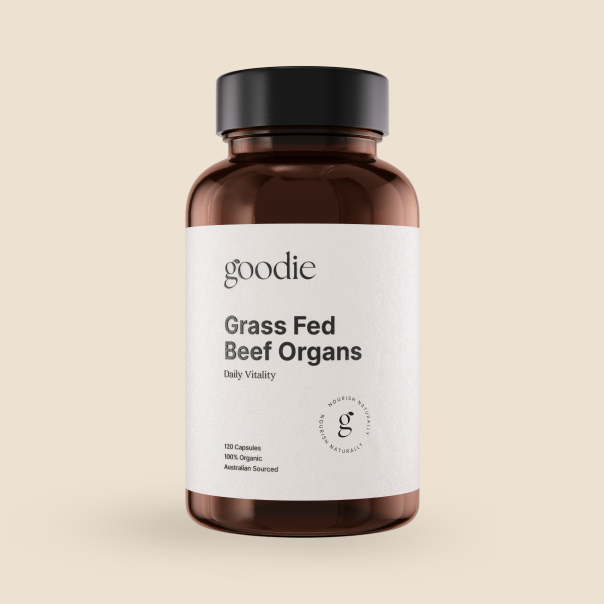 Organic Grass Fed Beef Organ Capsules