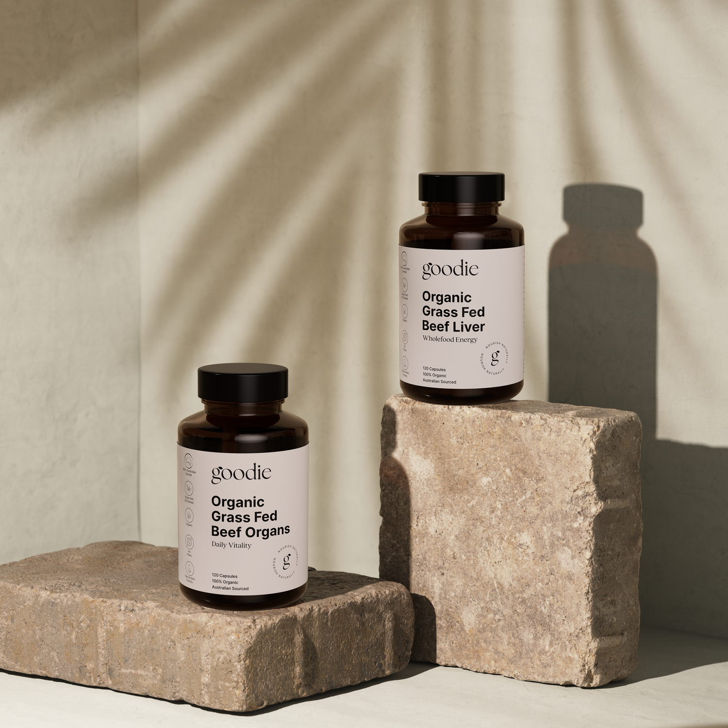 Goodie Organic Grass Fed Beef Liver and Beef Organs