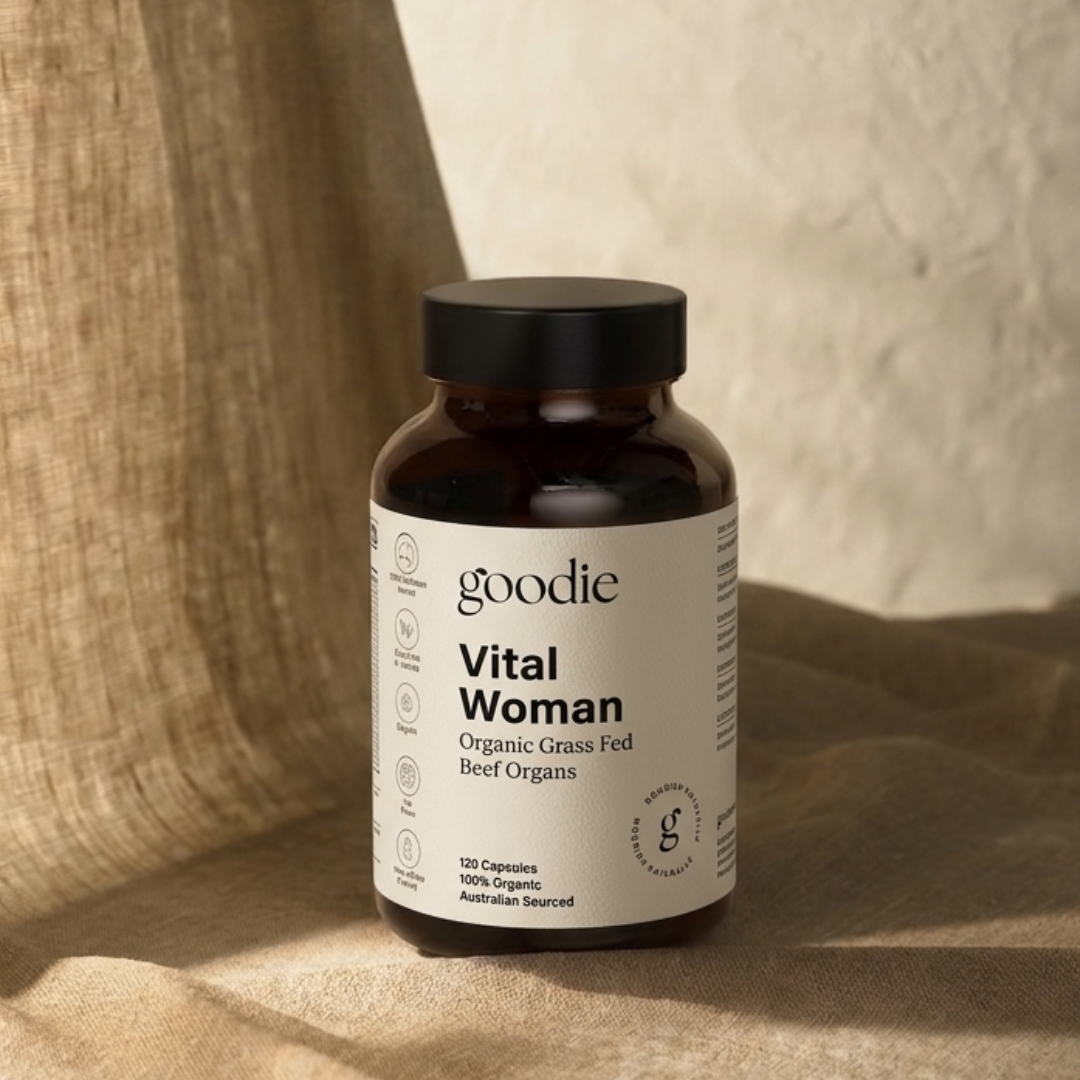 Vital Woman | Certified Organic Grass-Fed Beef Organ Capsules